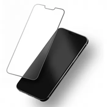 Forcell Ultra Clear Glass gehard glas screenprotector voor Samsung Galaxy S22 / S23 - zwart