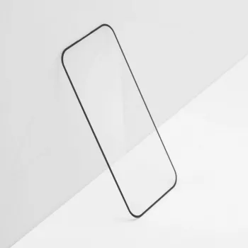 Forcell Ultra Clear Glass gehard glas schermbeschermer voor Xiaomi Redmi 14C, zwarte rand