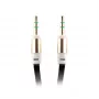 FOREVER universele AUX-kabel 3,5 mm jack naar jack, 1 m, zwart