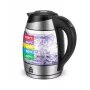 ForMe FKG-458 draadloze waterkoker 1,8 L roestvrij staal / zwart