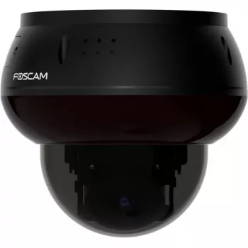 Foscam D8ET IP-beveiligingscamera zwart 8MP (3840x2160), PoE, PT-functie, AI-gestuurde detectie, IK10 vandalismebescherming