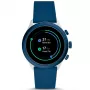 Fossil FTW4036 Gen 5 Smartwatch 44mm RVS siliconen band Wear OS
