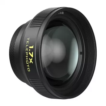 Freewell 1.7x smartphone telelens, 17mm houder