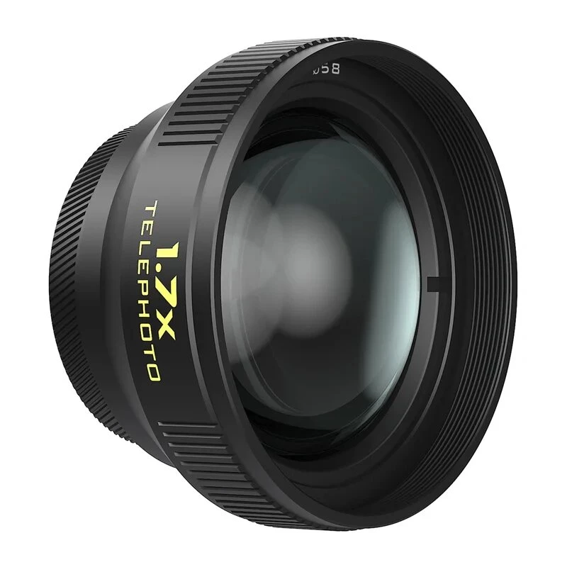 Freewell 1.7x smartphone telelens, 17mm houder