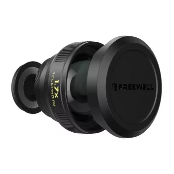 Freewell 1.7x smartphone telelens, 17mm houder