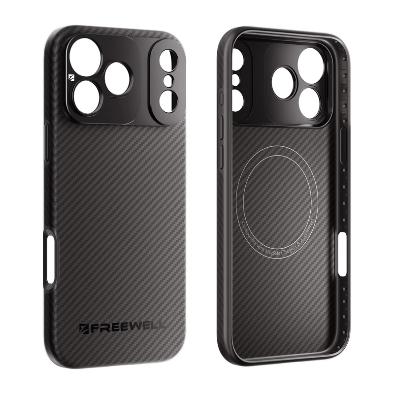 Freewell Sherpa Series iPhone 17 Pro Max hoes met 17mm schroefaansluiting