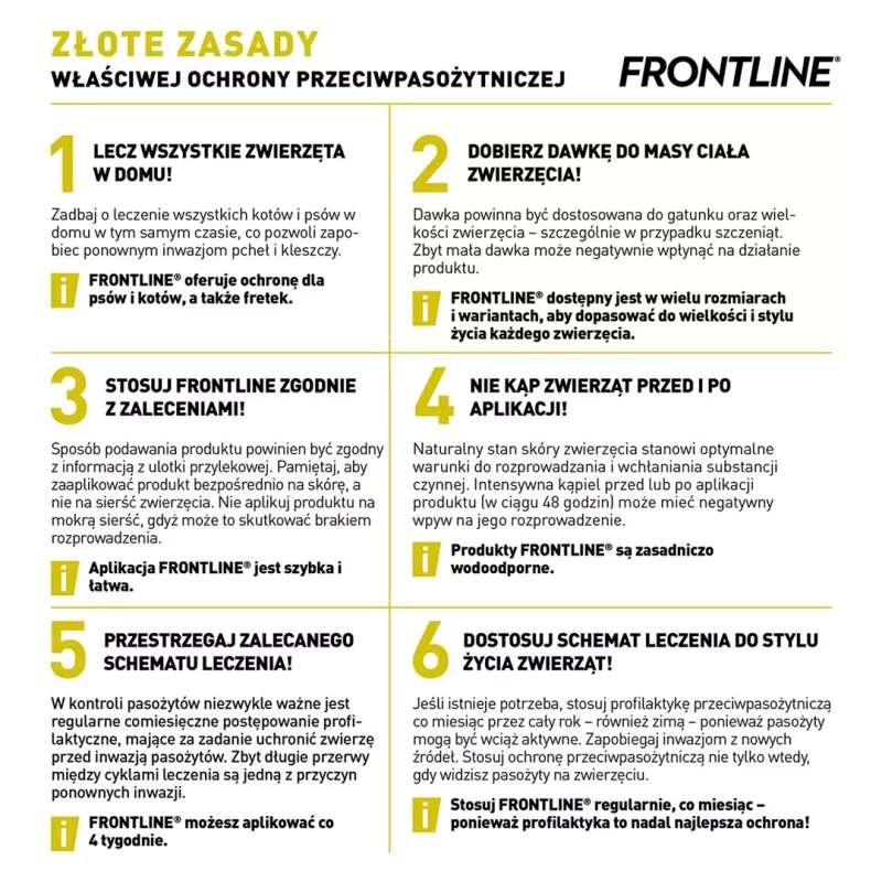 FRONTLINE Tri-act L 20-40 kg - parasietendruppels voor honden - 3 x 4 ml