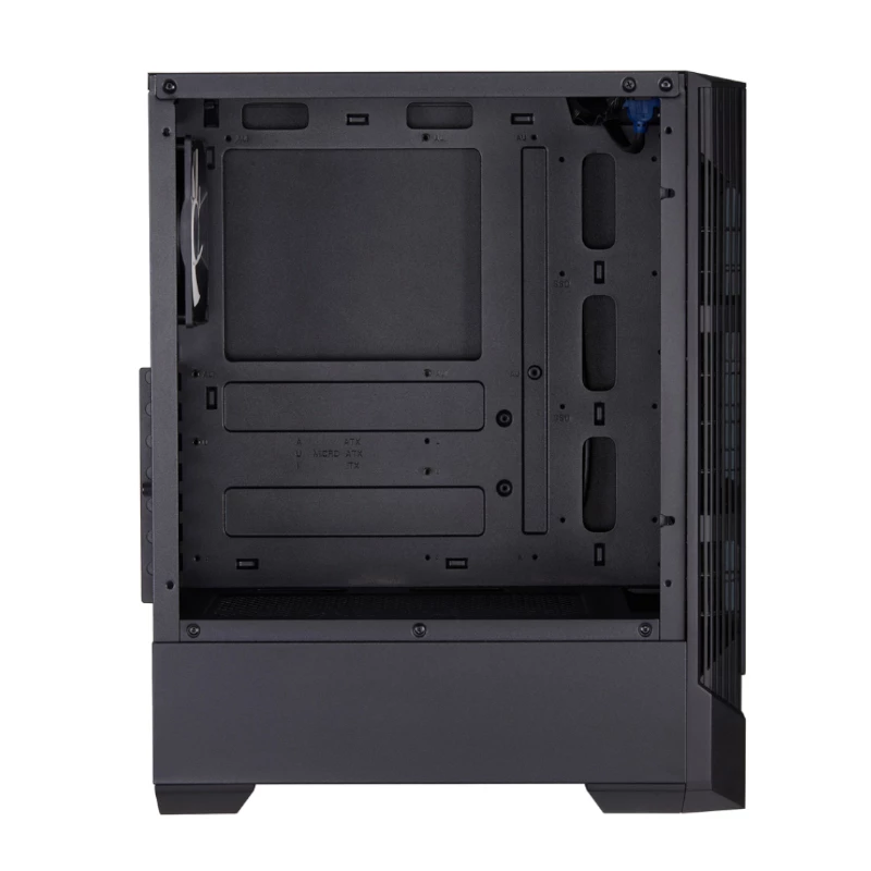 FSP CMT260 ATX mid-tower gaming-behuizing - tempered glass, zwart