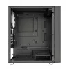 FSP CST130A micro-ATX gaming-behuizing - zwart