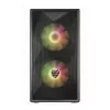 FSP CST130A micro-ATX gaming-behuizing - zwart