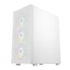 FSP M220 ATX mid tower gaming-behuizing - wit