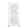 FSP M220 ATX mid tower gaming-behuizing - wit