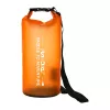 FunWater 10L waterdichte droogzak – roll-top PVC opbergzak met schouderband voor kajakken, varen, kamperen en reizen