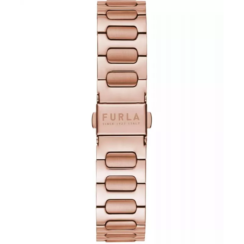FURLA Giada Dames quartz horloge WW00011006L3 38mm zilver roze leer