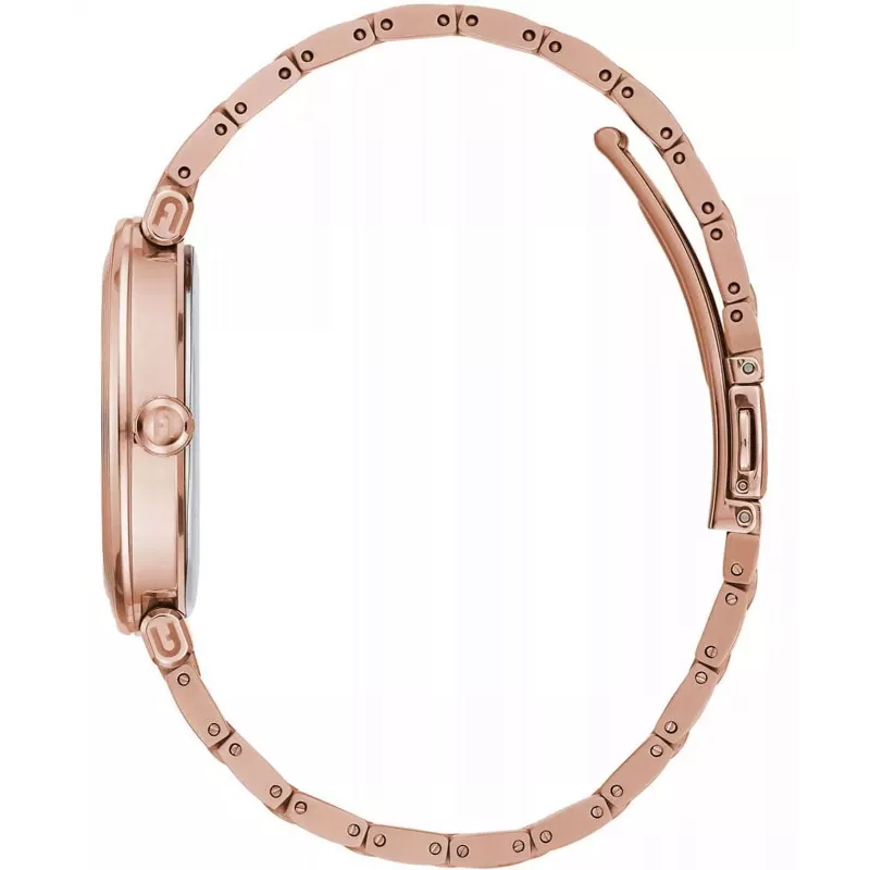 FURLA Giada Dames quartz horloge WW00011006L3 38mm zilver roze leer