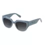 FURLA SFU809V5304GT dames vierkante zonnebril Havana bruin verloop 53mm