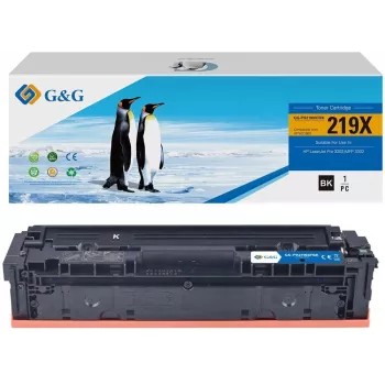 G&G GG-PH2190XFBK Compatibele tonerpatroon Zwart Hoog rendement Vervanging voor HP 219X W2190X