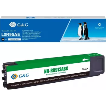 G&G printerpatroon compatibel met HP 913A / F6T77AE zwart (14399)