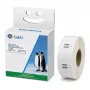 G&G labels 25mm x 54mm zwart op wit compatibel met Dymo 11352 / S0722520