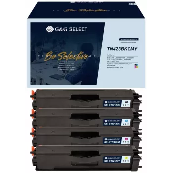 G&G Select toner 4-pack compatibel met Brother TN-423CMYK (21144)