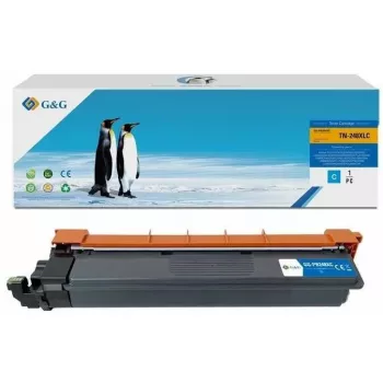 G&G toner compatibel met Brother TN248XL C cyaan (21404)