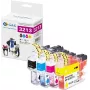 G&G XL inktpatronen 4-pack voor Brother LC-3213VAL BK/C/M/Y