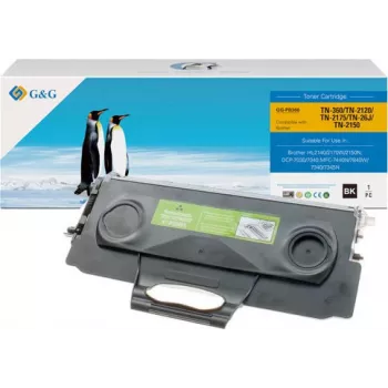 G&G XL toner compatibel met Brother TN-2120 (14179)