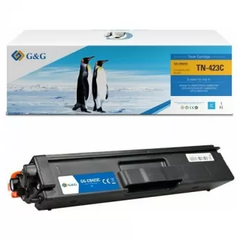 G&G XL toner compatibel met Brother TN-423C cyaan