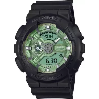 G-SHOCK GA-110CD-1A3ER analoog-digitaal zwart resin sporthorloge