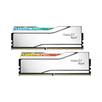 G.Skill Trident Z5 Royal RGB 48GB (2x24GB) DDR5-8400 CL40 desktop-geheugenkit - gepolijst zilver