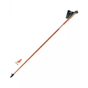 Gabel X-1.35 Active Nordic Walking stokken 125 cm vaste lengte (zwart/rood)