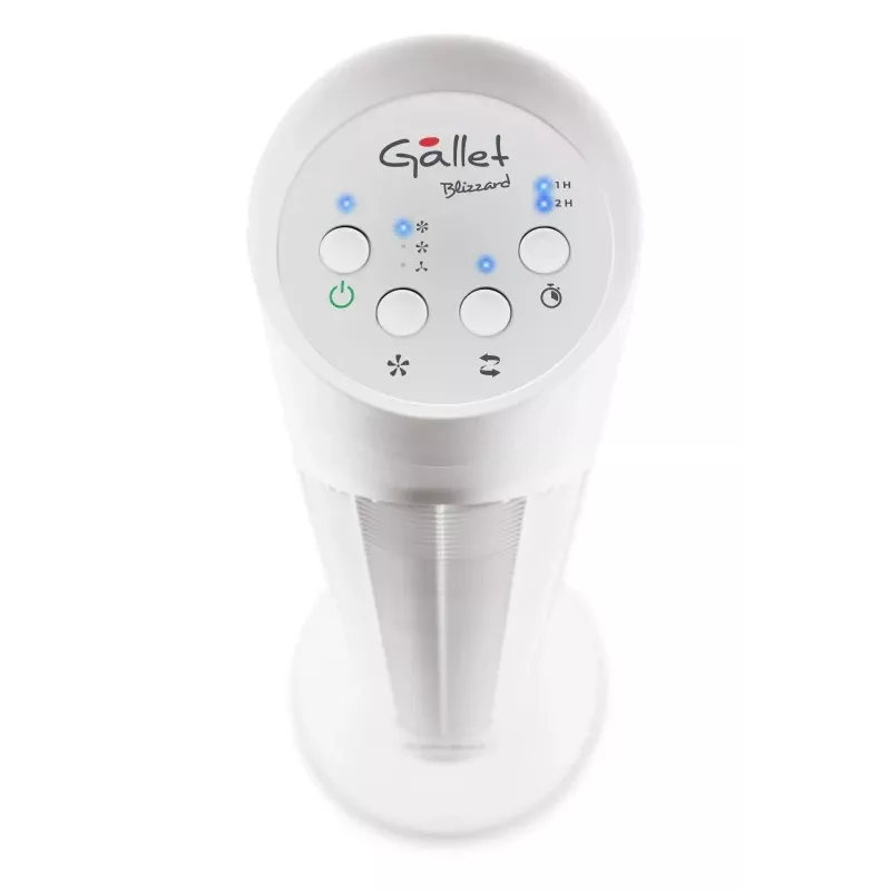 Gallet GALVEN82T torenventilator 45W 23cm 3 snelheden oscillatie afstandsbediening wit