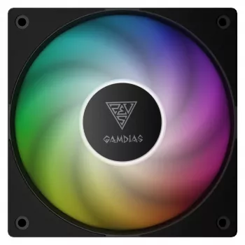 GAMDIAS NOTUS M1-1201 ARGB 120mm PWM behuizingsventilator