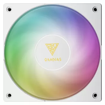 GAMDIAS NOTUS M1-1201 WH ARGB PWM 120mm behuizingsventilator