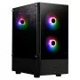 GAMDIAS Talos E3 RGB midi-tower ATX behuizing met gehard glazen zijpaneel (zwart)