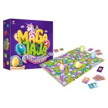 GAME DOG spel Magajaja Unicorns PUF TREFL 02280 TR