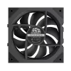Gamemax FN12A-N2 WL-R behuizingsventilator zwart