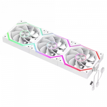 Gamemax FN12A-N2 WL-RW behuizingsventilator wit