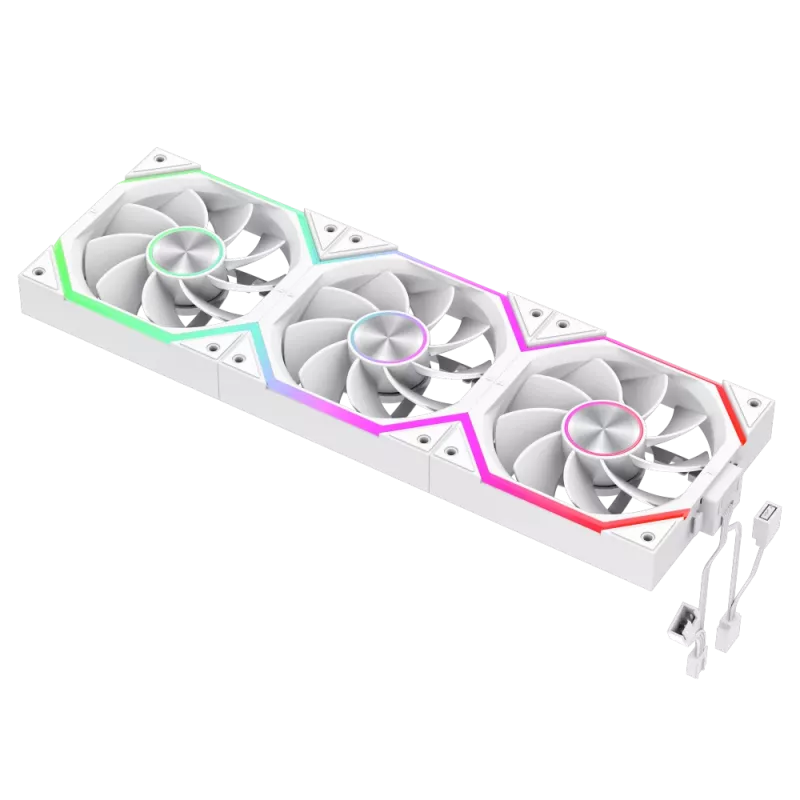 Gamemax FN12A-N2 WL-RW behuizingsventilator wit
