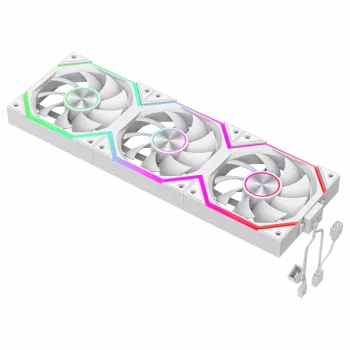 Gamemax FN12A-N2 WL-W behuizingsventilator wit