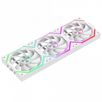 Gamemax FN12A-N2 WL-W behuizingsventilator wit