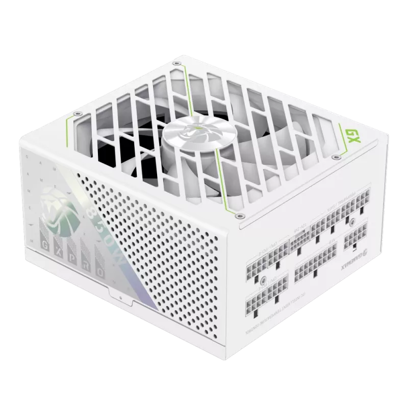 GAMEMAX GX PRO 850G WH 850W 80+ Gold modulaire voeding wit
