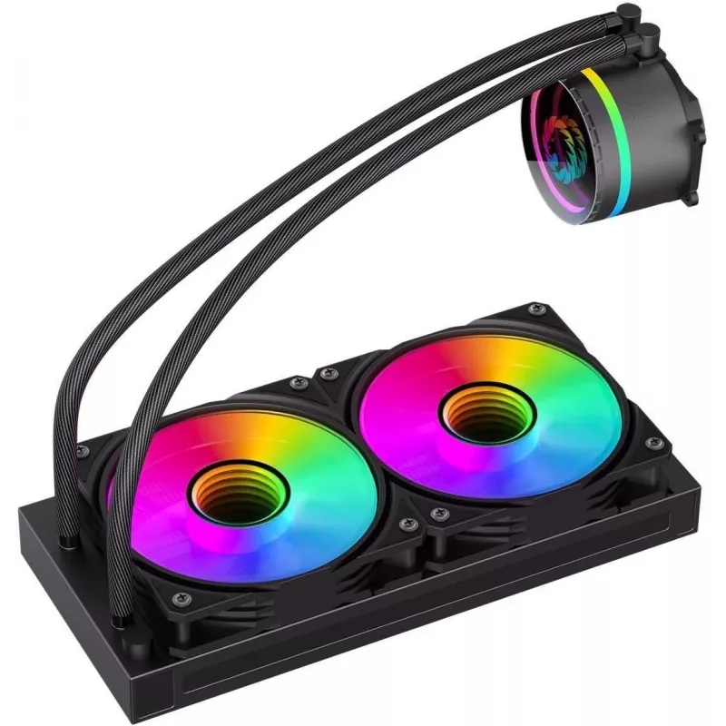 GAMEMAX ICEBURG 240 INFINITY CPU-vloeistofkoeler, zwart