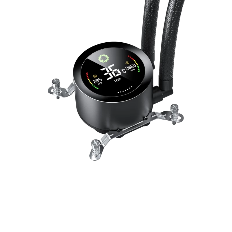 GAMEMAX ICEBURG 360 DIGITAL BK CPU-waterkoeling, zwart