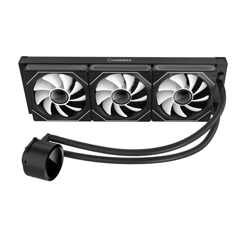 GAMEMAX ICEBURG 360 DIGITAL BK CPU-waterkoeling, zwart