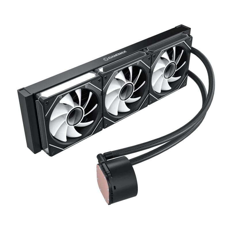 GAMEMAX ICEBURG 360 DIGITAL BK CPU-waterkoeling, zwart
