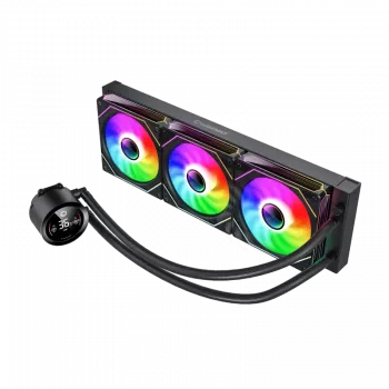 GAMEMAX ICEBURG 360 DIGITAL BK CPU-waterkoeling, zwart