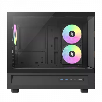 GAMEMAX NEX C31 BK midtower pc-behuizing, MATX/BTF, zwart