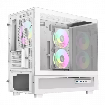GAMEMAX NEX C31 WH M-ATX/BTF computerbehuizing wit