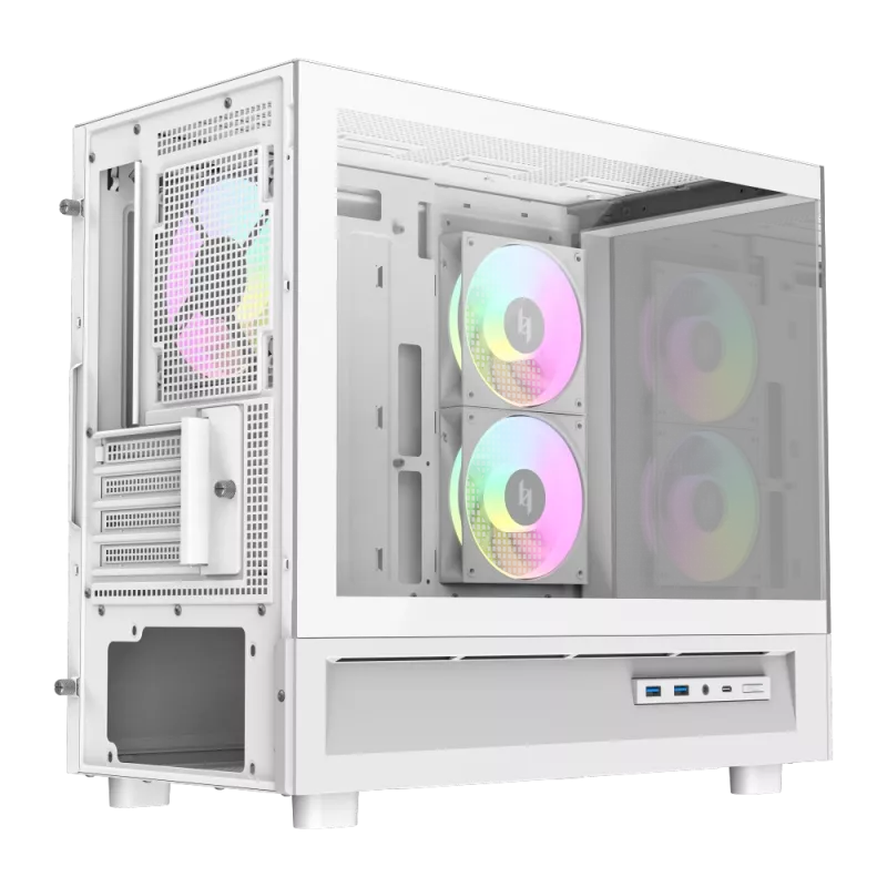 GAMEMAX NEX C31 WH M-ATX/BTF computerbehuizing wit